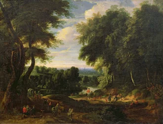 La route de Boitsfort depuis Auderghem et l
